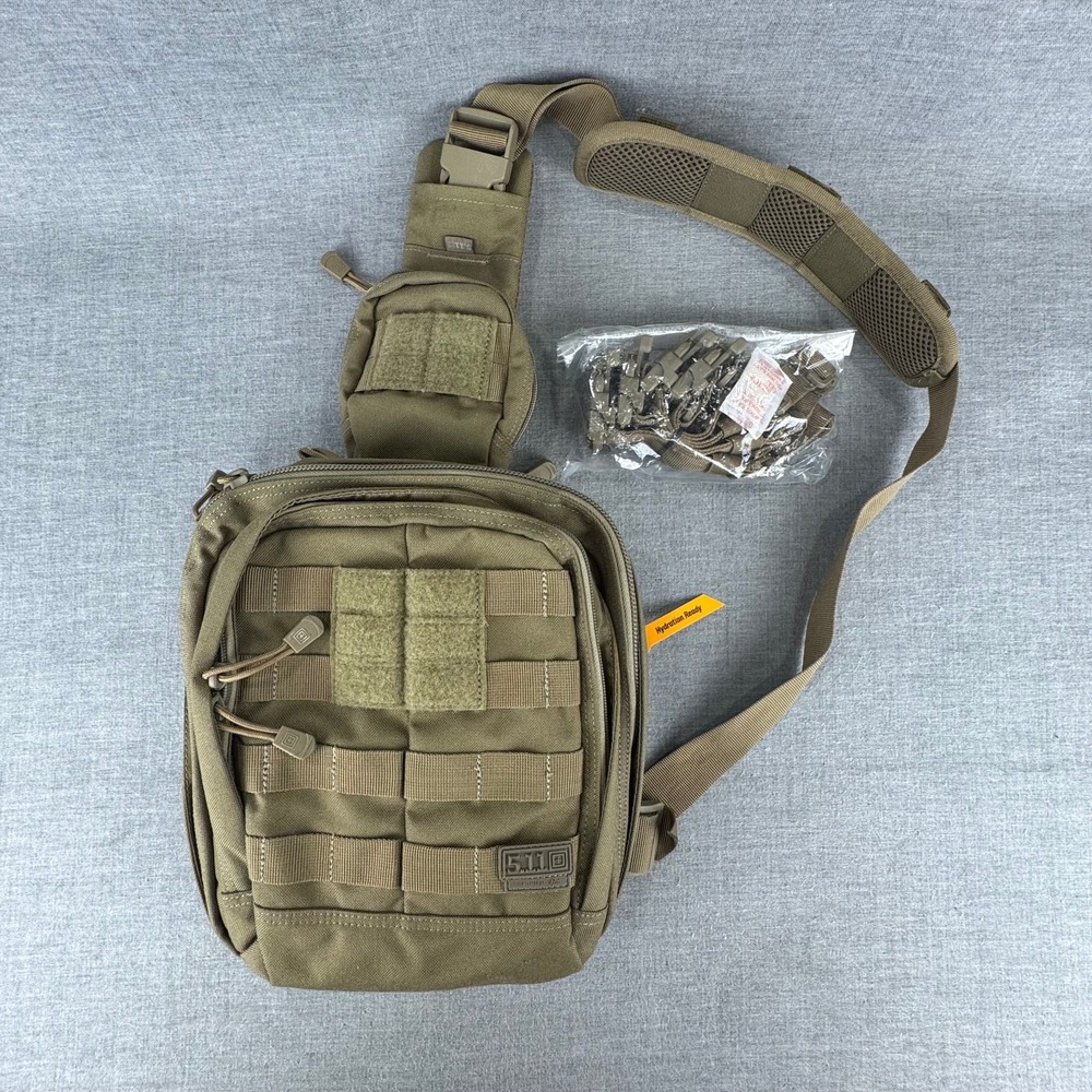 5.11 Tactical RUSH MOAB 6 Sling Pack 11L Sandstone MOLLE EDC Shoulder Bag